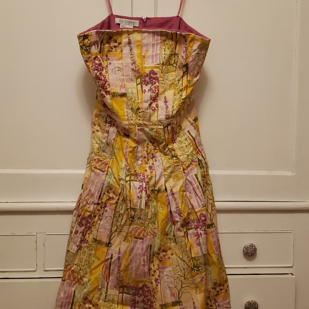 Kay Unger New York Womens Sun dress floral